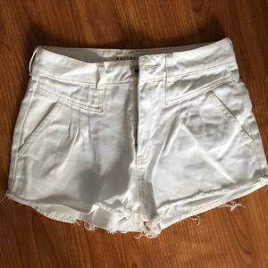 Bullhead Denim high rise mom jean shorts